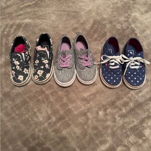Vans Kids shoe bundle size 8